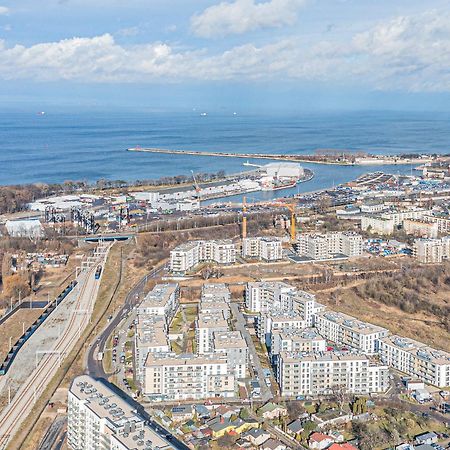 Glow Apartments, Letnica - Apartamenty Przystan Siodme Niebo グダニスク エクステリア 写真