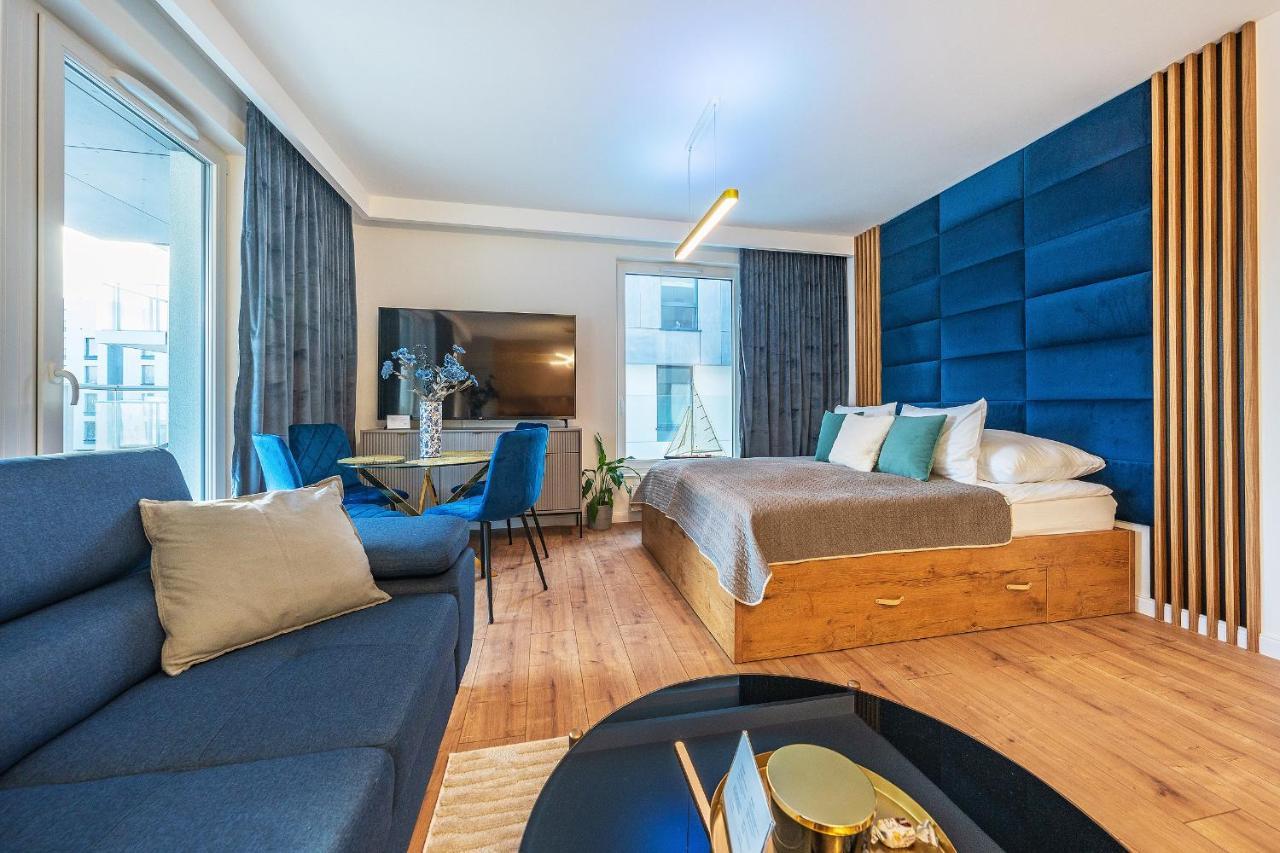 Glow Apartments, Letnica - Apartamenty Przystan Siodme Niebo グダニスク エクステリア 写真