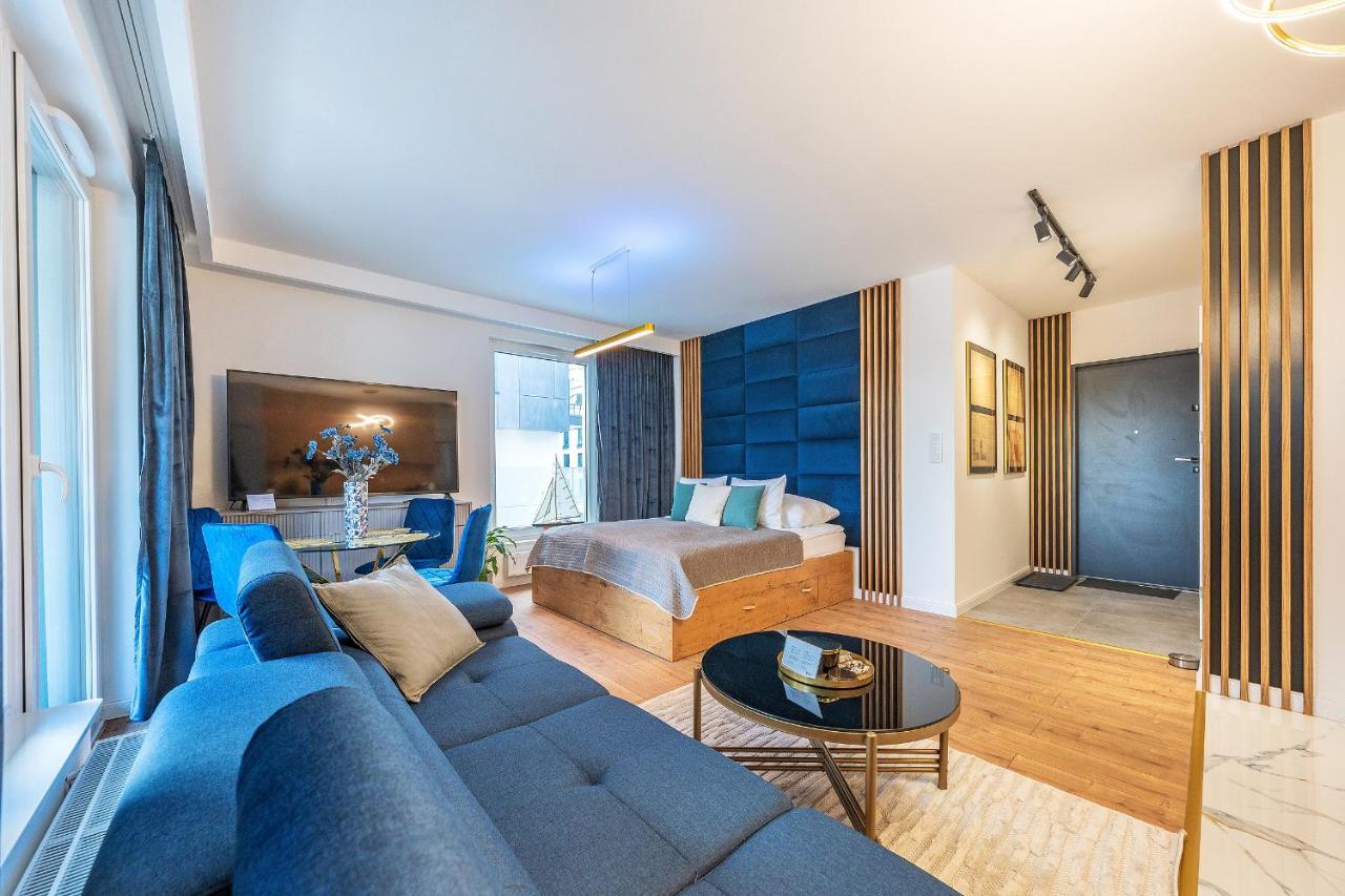 Glow Apartments, Letnica - Apartamenty Przystan Siodme Niebo グダニスク エクステリア 写真
