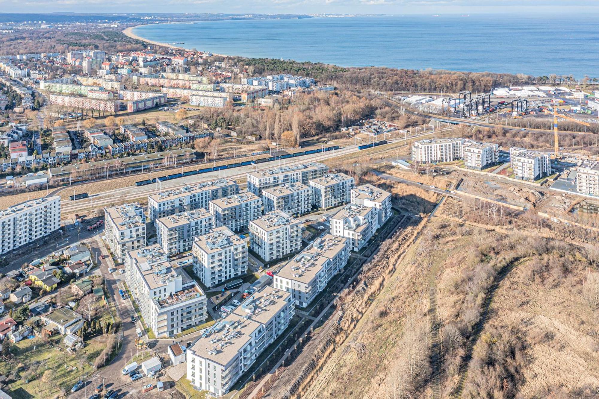 Glow Apartments, Letnica - Apartamenty Przystan Siodme Niebo グダニスク エクステリア 写真